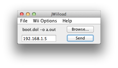 JWiiload on Mac